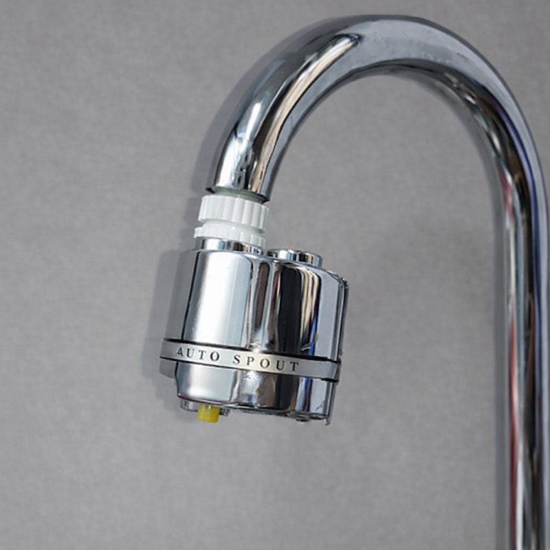 سرشیر آب هوشمند با چشمی اتوماتیک-نقره ای